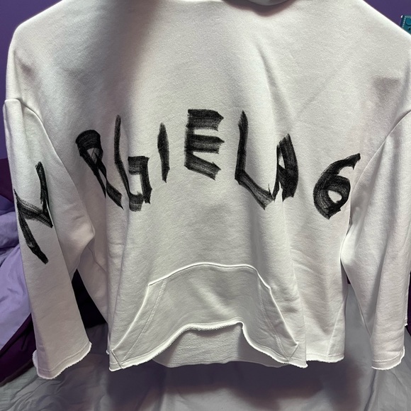 Maison Margiela Cropped Hoodie - Picture 3 of 6